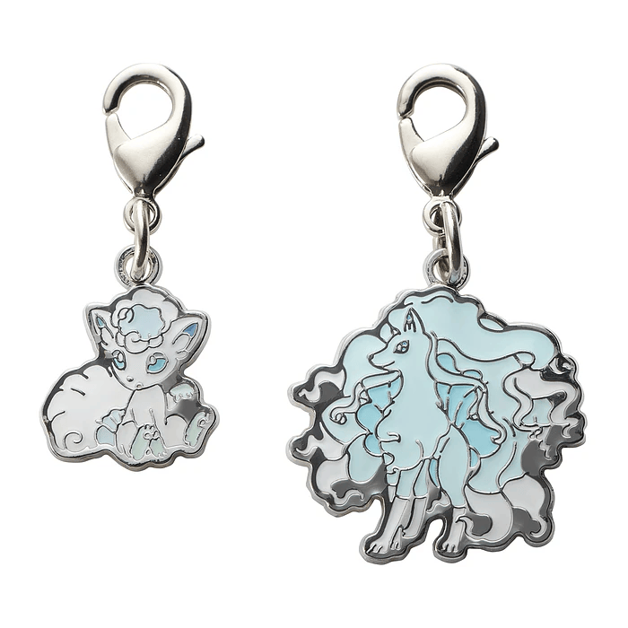 Charm llavero Vulpix y Ninetales Alola (Pokémon Center)
