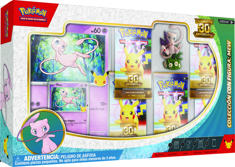 POKEMON TCG 30TH CELEBRATION - FIGURE COLLECTION ENGLISH