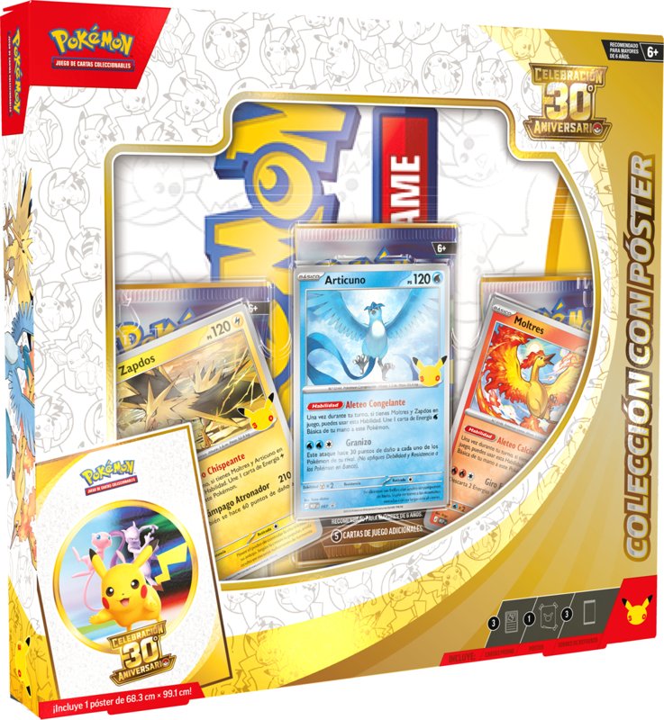 POKEMON TCG 30TH CELEBRATION - POSTER COLLECTION ENGLISH