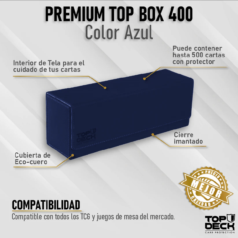 Portamazos Premium Top Deck 400,color Azul
