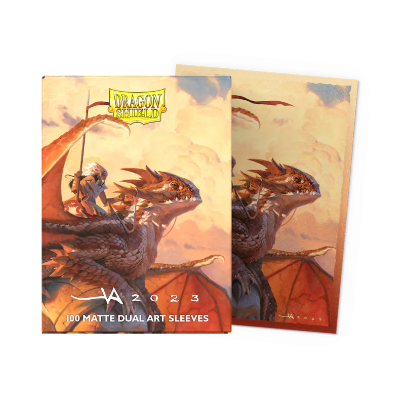 Protector de cartas Dragon Shield, matte, tamaño estándar "Signature series: The Adameer"