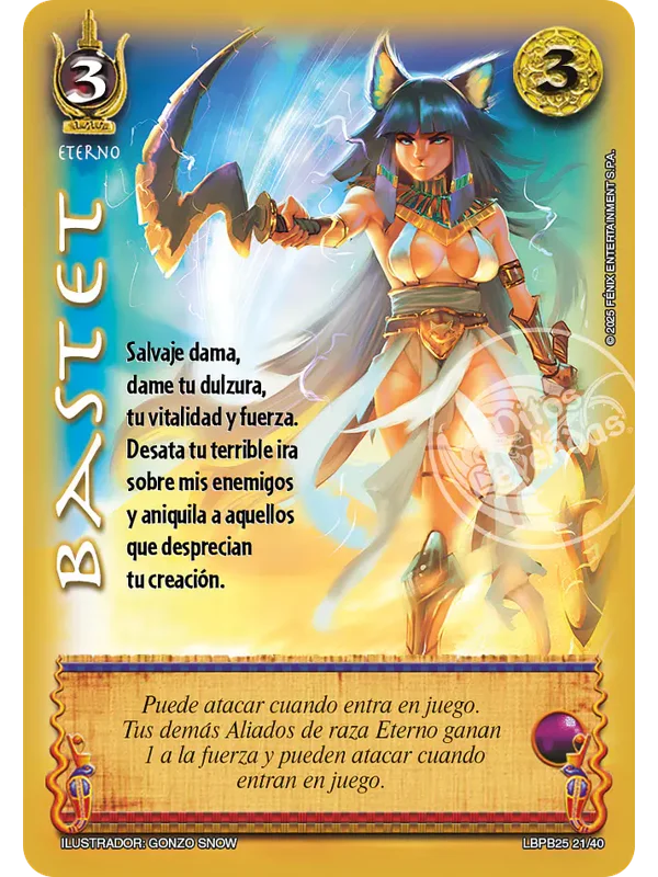Bastet (LBPB25 - Arte Alternativo)