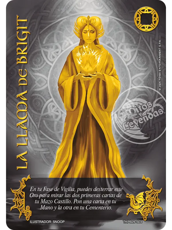 La Llama de Brigit (Secreta) (TKPB26 - Amatista)