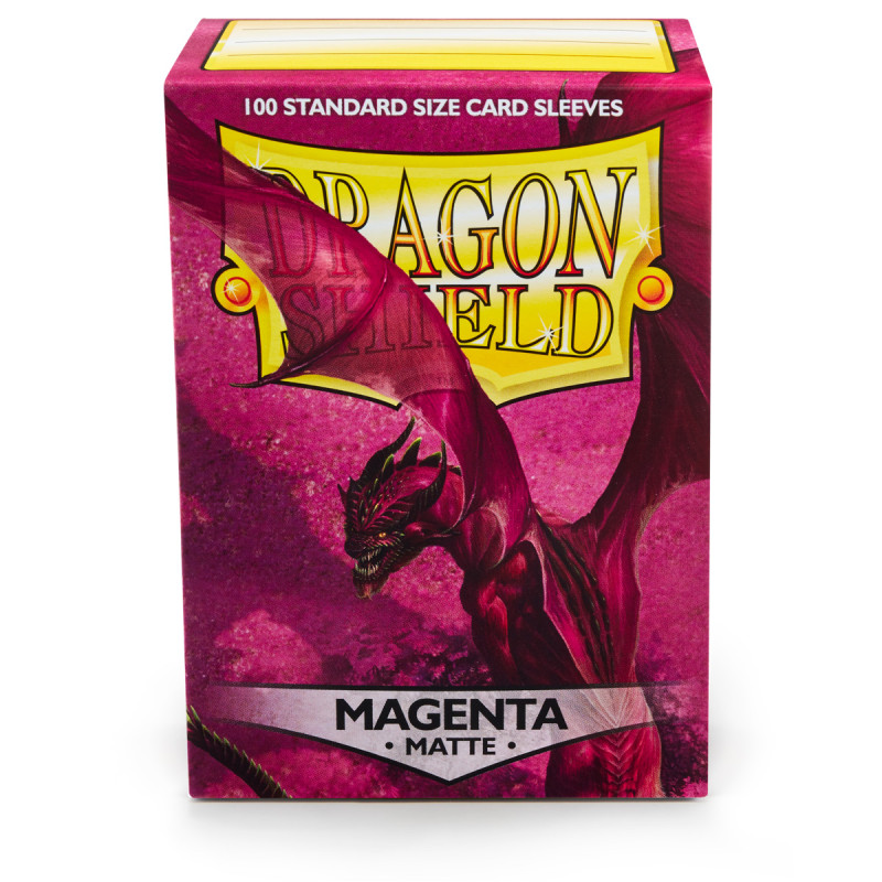 Protector de cartas Dragon Shield, matte, tamaño estándar "Magenta"