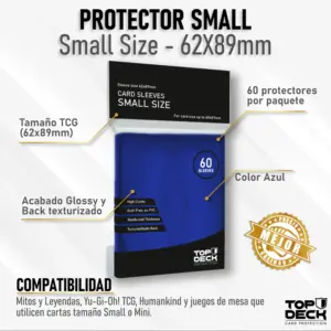 Protector Small Top Deck Azul